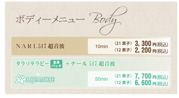 ナール517価格表